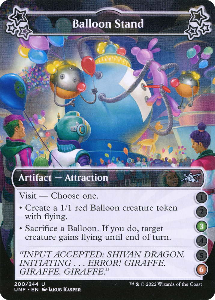 Balloon Stand (3-6) (UNF-200B) - Unfinity