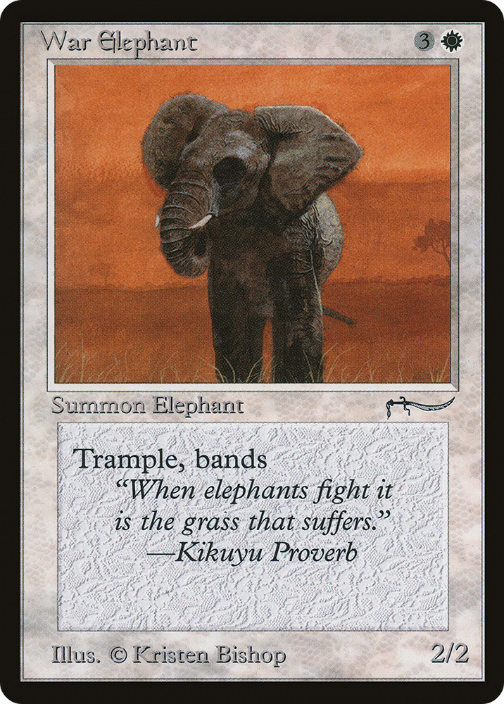 War Elephant (ARN-011) - Arabian Nights