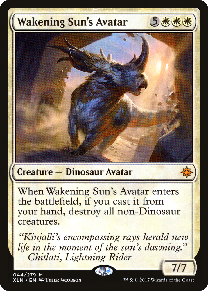 Wakening Sun's Avatar (XLN-044) - Ixalan Foil
