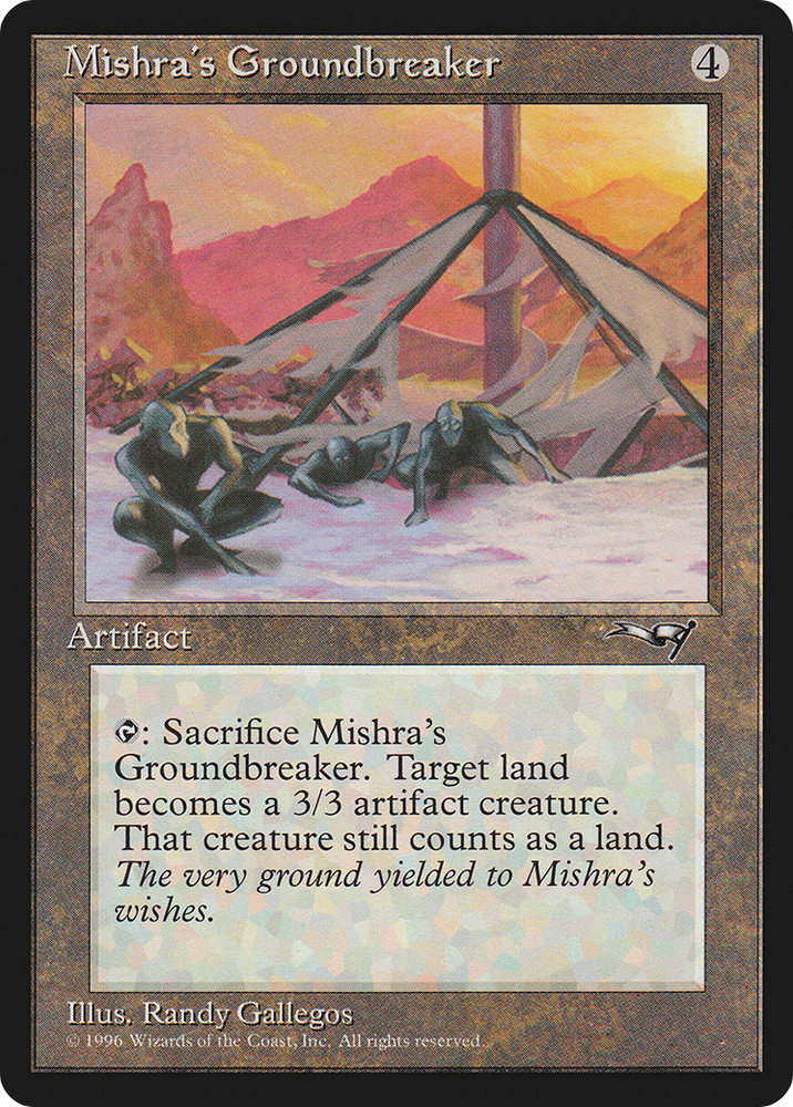 Mishra's Groundbreaker (ALL-123) - Alliances