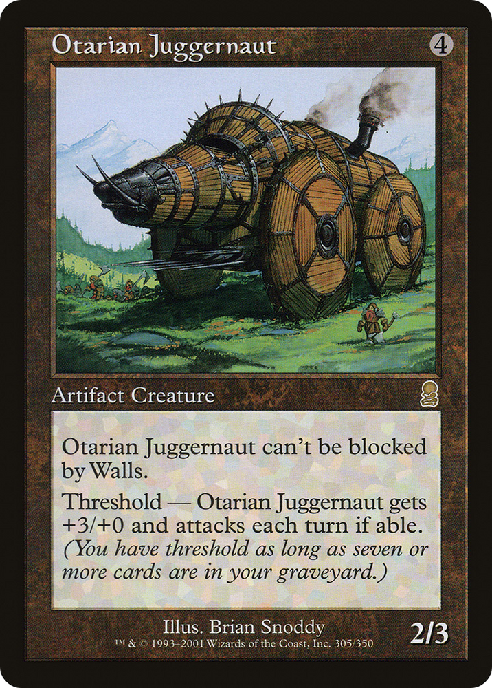 Otarian Juggernaut (ODY-305) - Odyssey Foil
