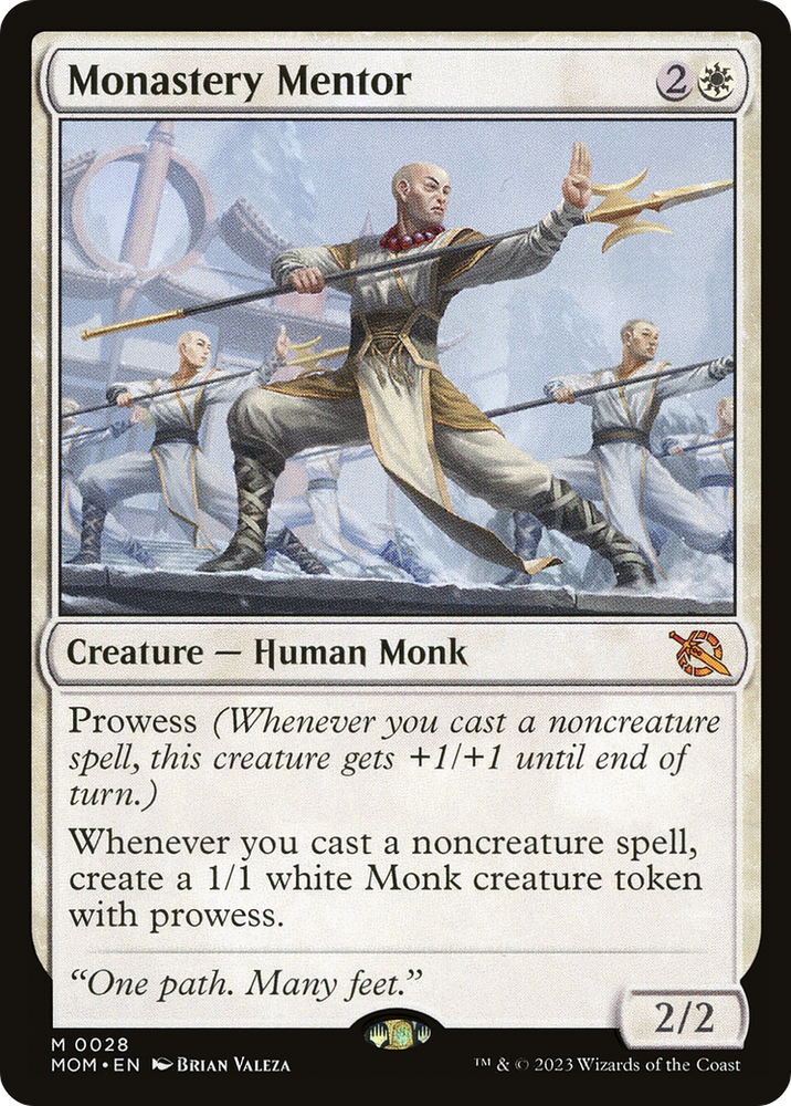 Monastery Mentor (MOM-028) - March of the Machine