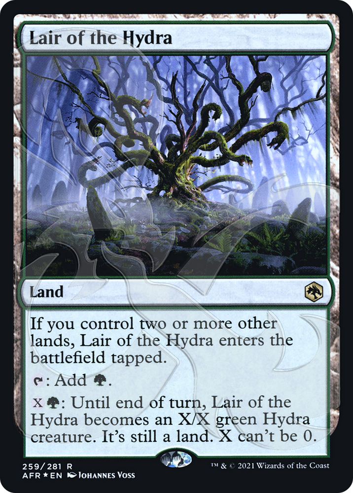 Lair of the Hydra (AFR&-259) - Adventures in the Forgotten Realms Promos Foil