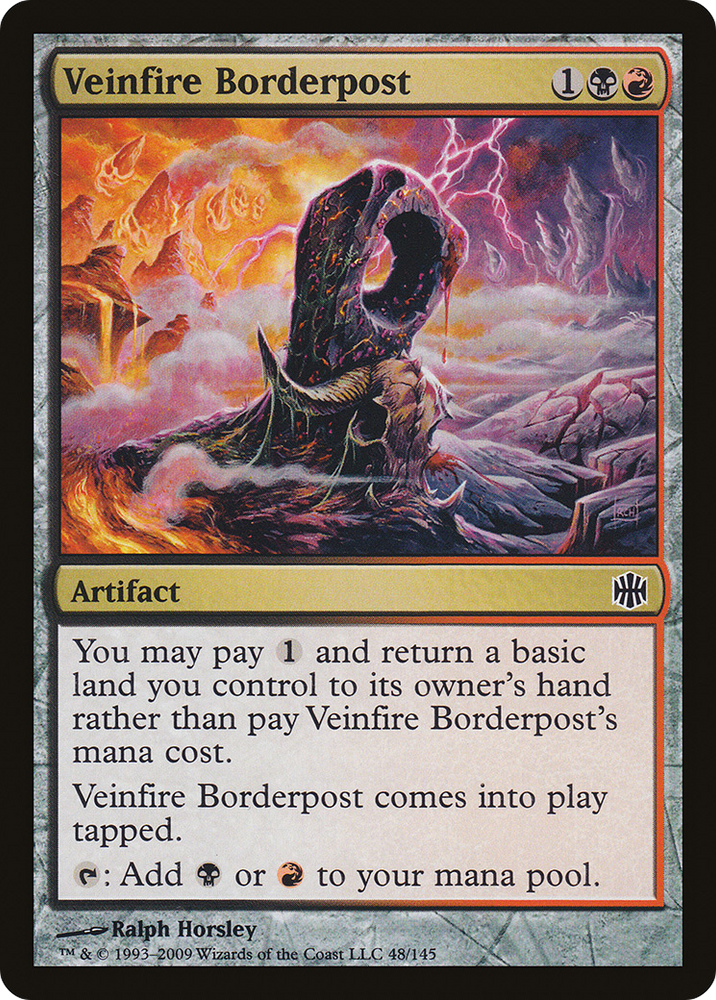 Veinfire Borderpost (ARB-048) - Alara Reborn