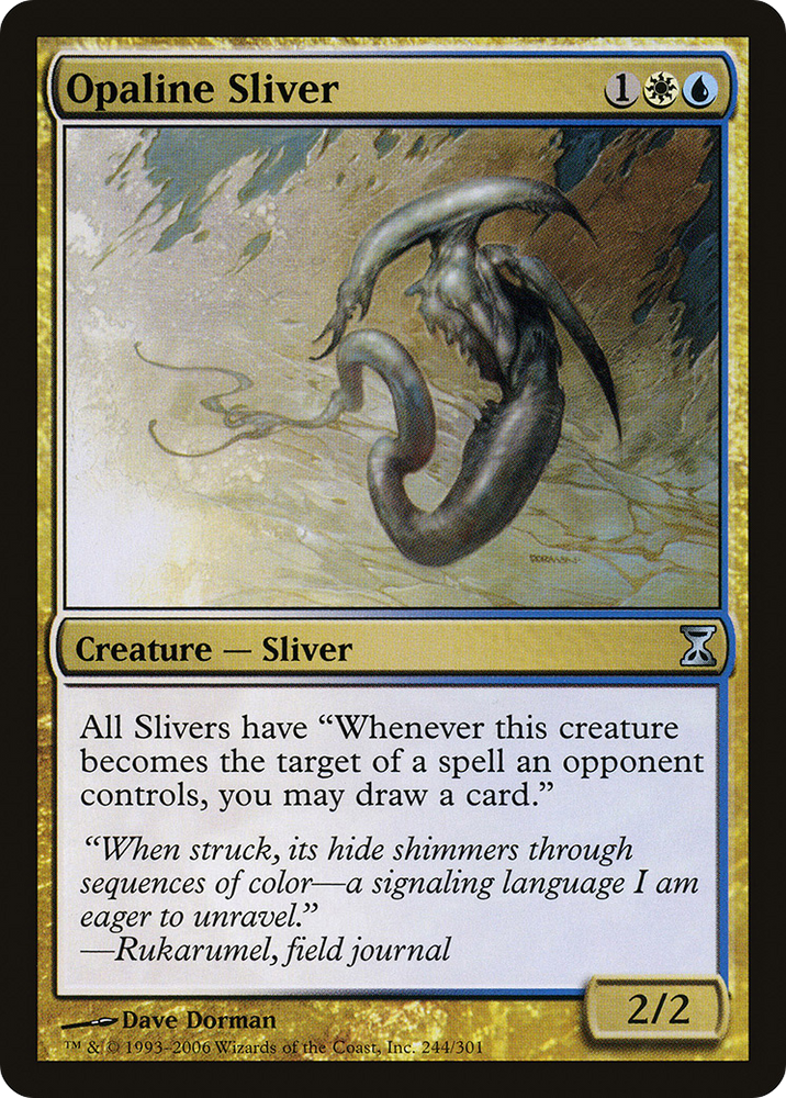 Opaline Sliver (TSP-244) - Time Spiral Foil