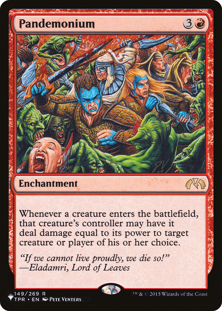 Pandemonium (LIST-TPR-149) - The List