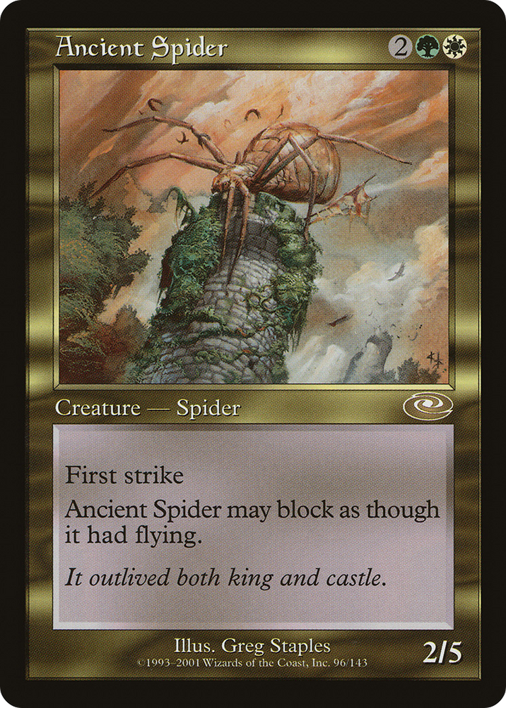 Ancient Spider (PLS-096) - Planeshift
