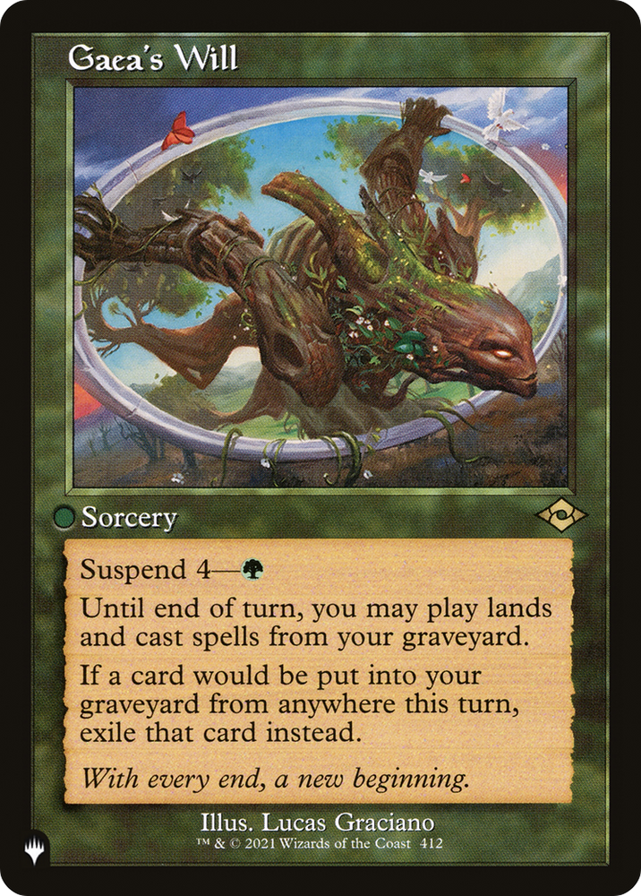 Gaea's Will (LIST-MH2-412) - The List