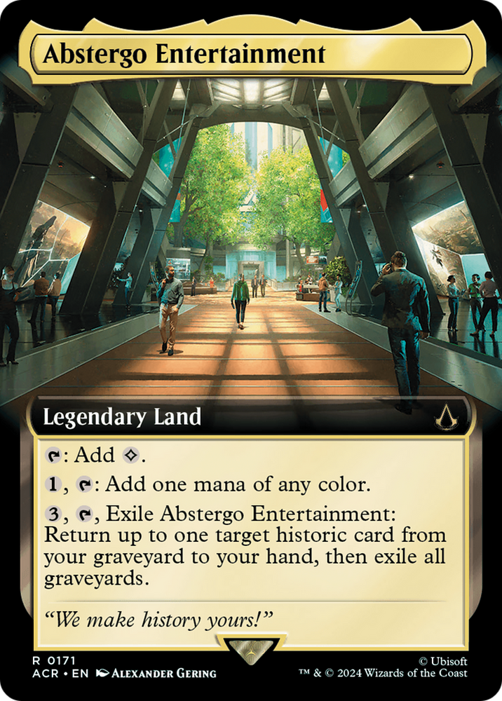Abstergo Entertainment (Extended Art) (ACR-171) - Assassin's Creed: (Extended Art)