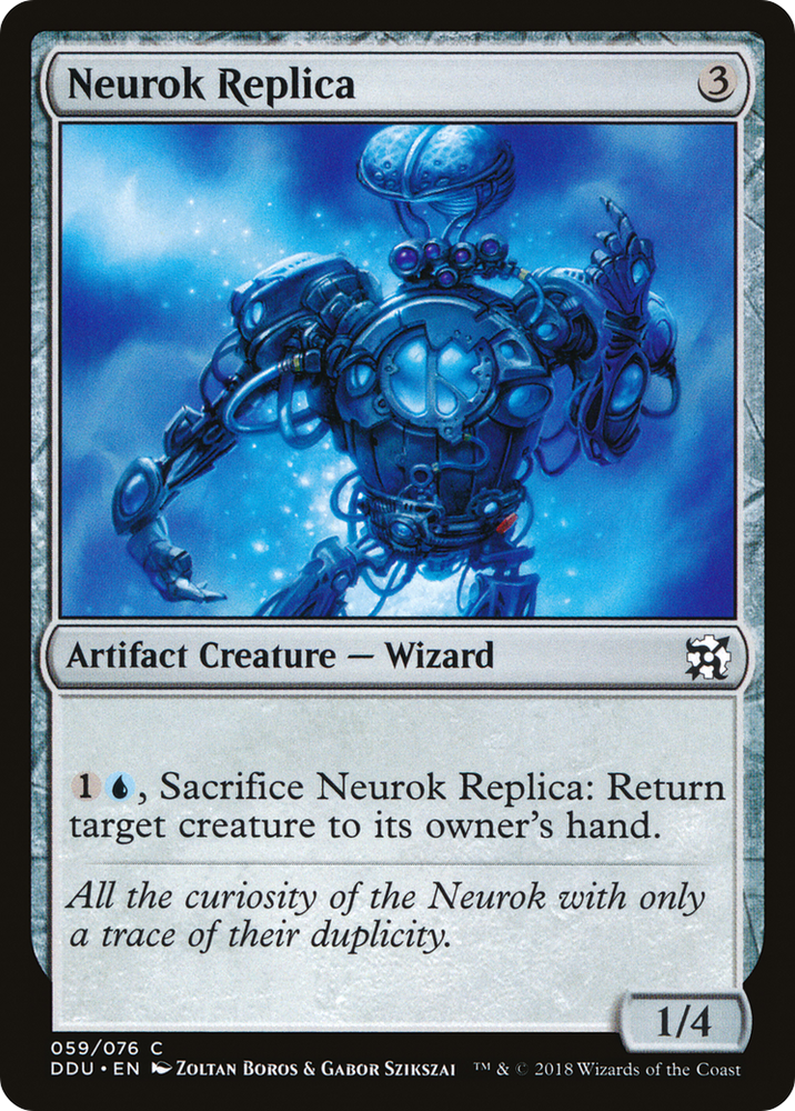 Neurok Replica (DDU-059) - Duel Decks: Elves vs. Inventors