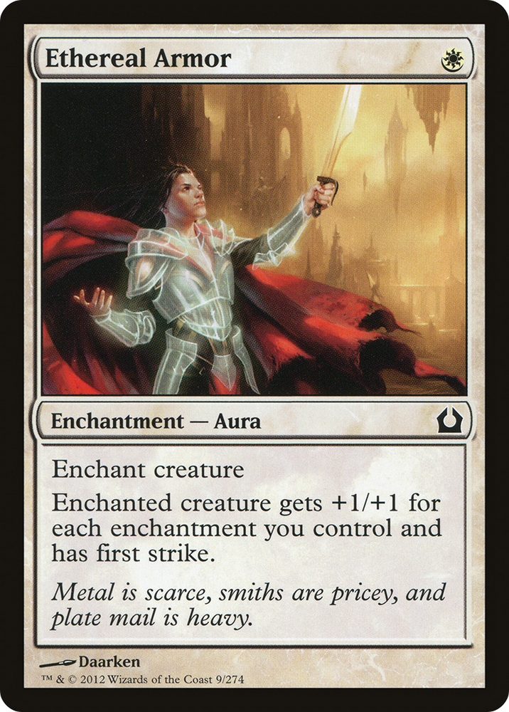 Ethereal Armor (RTR-009) - Return to Ravnica Foil