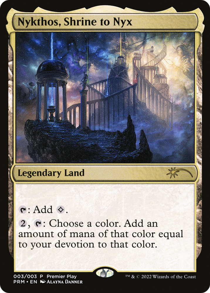 Nykthos, Shrine to Nyx (PTP-003) - Pro Tour Promos Foil