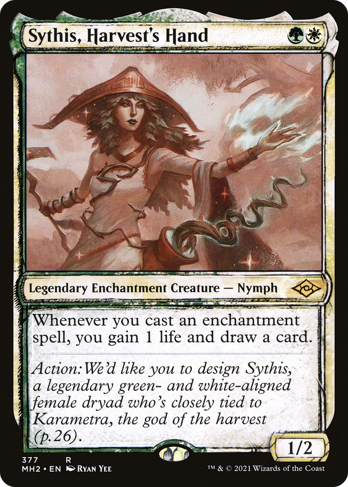 Sythis, Harvest's Hand (Showcase) (MH2-377) - Modern Horizons 2: (Showcase)