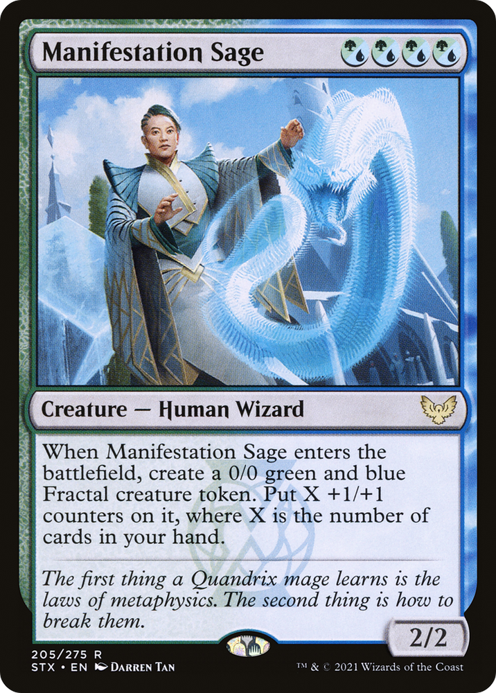 Manifestation Sage (STX-205) - Strixhaven: School of Mages
