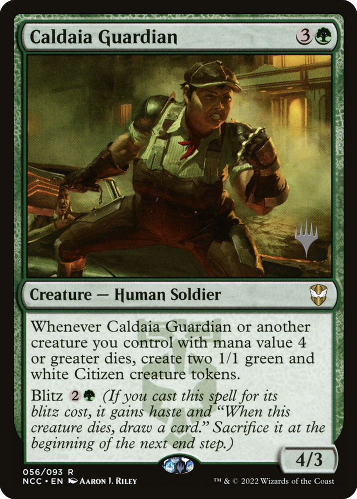 Caldaia Guardian (PPSNC-56P) - New Capenna Commander Promos Foil