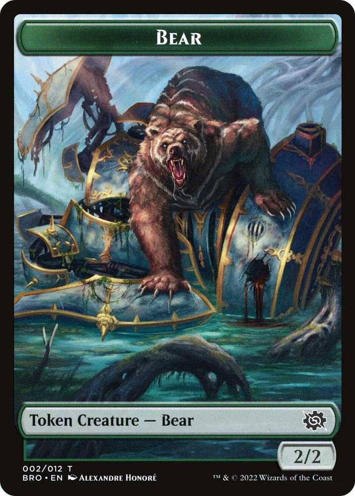 Bear (TBRO-002) - The Brothers' War Tokens Foil
