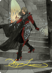 Rowan, Scion of War // Rowan, Scion of War (AWOE-059) - Wilds of Eldraine Art Series (Borderless)