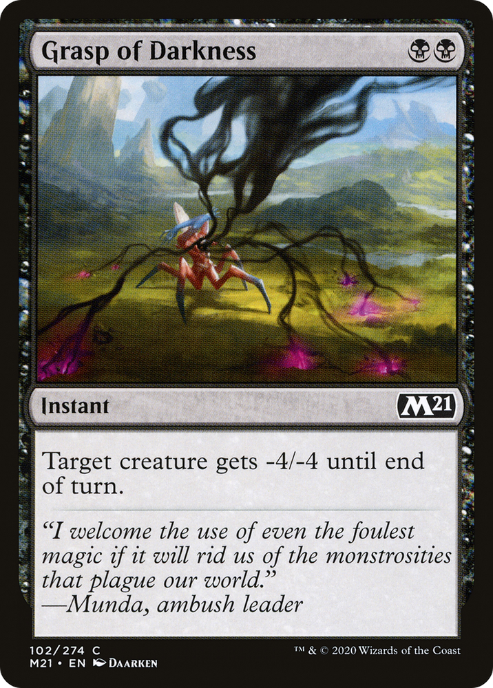 Grasp of Darkness (M21-102) - Core Set 2021