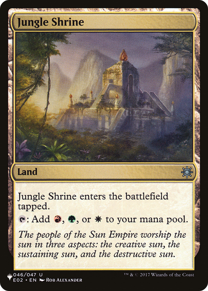 Jungle Shrine (E02) (LIST-E02-46) - The List