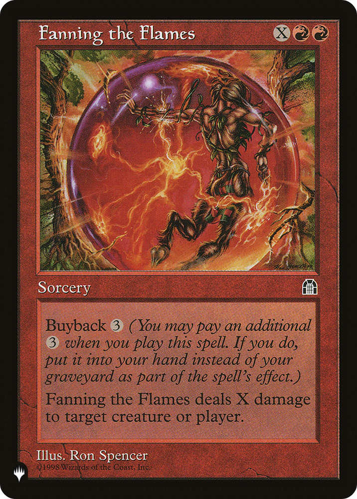 Fanning the Flames (LIST-STH-80) - The List