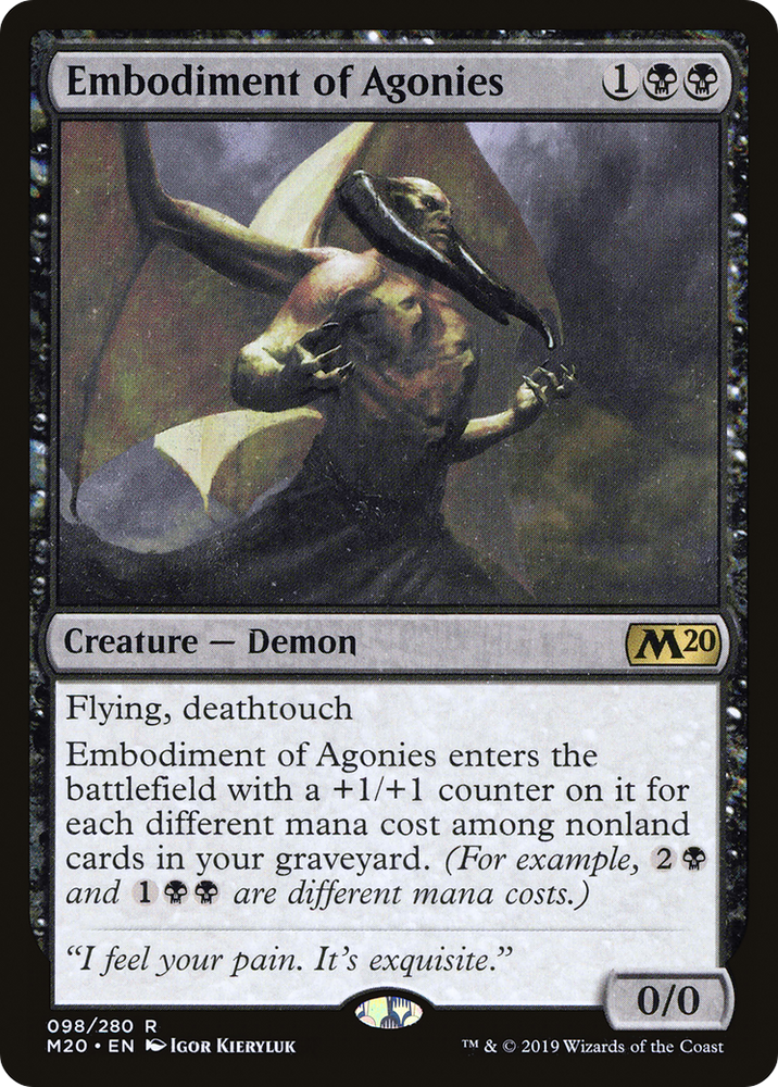 Embodiment of Agonies (M20-098) - Core Set 2020 Foil