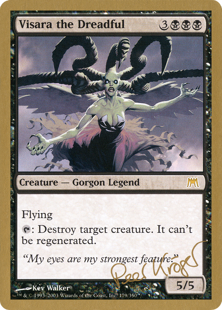 Visara the Dreadful (WCD-) - World Championship Decks 2003