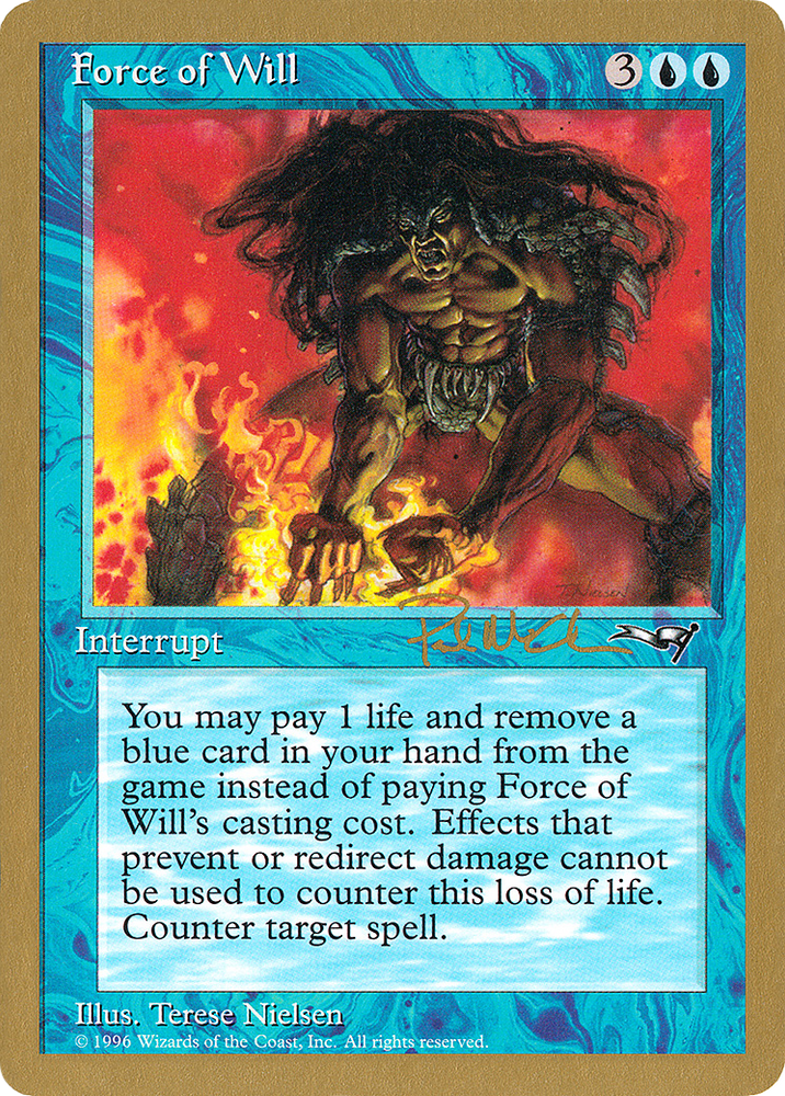 Force of Will - 1997 Paul McCabe (ALL) (WCD-PM28) - World Championship Decks 1997