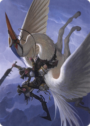 Gryffwing Cavalry // Gryffwing Cavalry (AVOW-011) - Crimson Vow Art Series (Borderless)