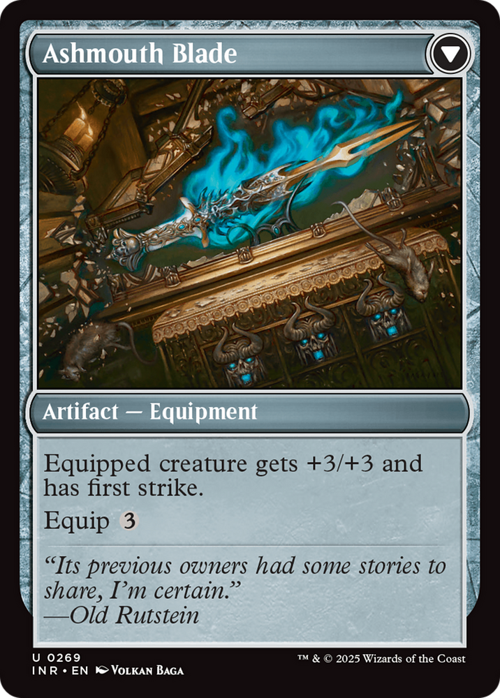 Neglected Heirloom // Ashmouth Blade (INR-269) - Innistrad Remastered Foil