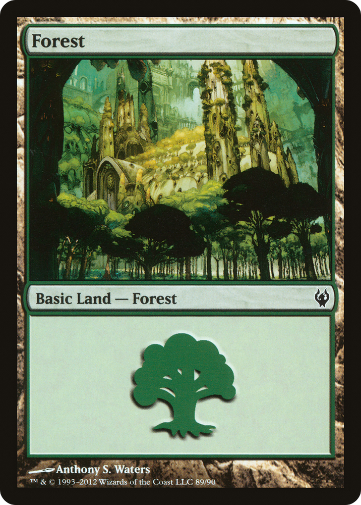 Forest (89) (DDJ-089) - Duel Decks: Izzet vs. Golgari
