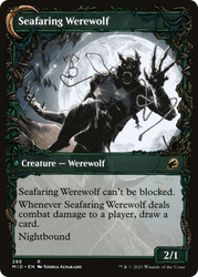 Suspicious Stowaway (Showcase) (MID-288) - Innistrad: Midnight Hunt: (Showcase, Double Faced Transform)