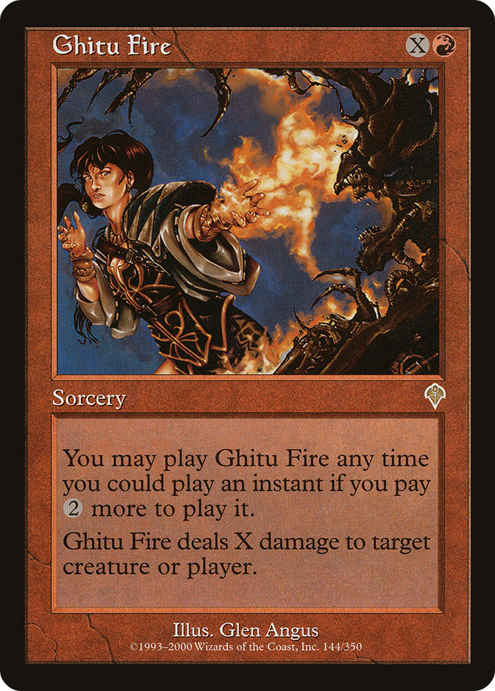Ghitu Fire (INV-144) - Invasion