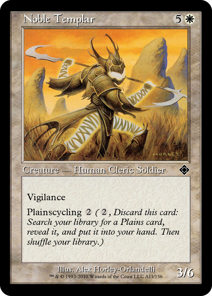 Noble Templar (TD0-A11) - Magic Online Theme Decks