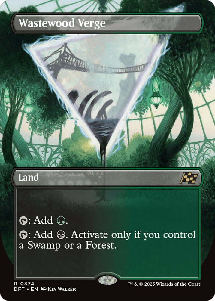 Wastewood Verge (DFT-374) - Aetherdrift (Borderless) Foil