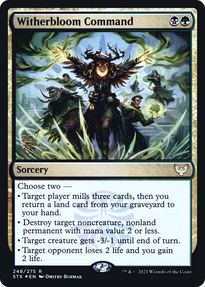 Witherbloom Command (PRE-248) - Strixhaven: School of Mages Promos Foil