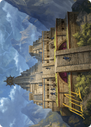 Barracks of the Thousand // Barracks of the Thousand (ALCI-006) - The Lost Caverns of Ixalan Art Series (Borderless) Foil
