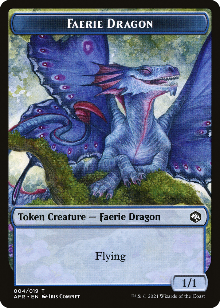 Faerie Dragon (TAFR-004) - Adventures in the Forgotten Realms Tokens Foil