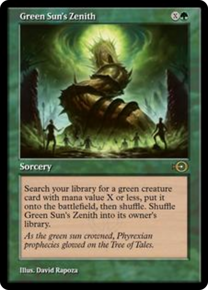 Green Sun's Zenith (PRM-99683) - Magic Online Promos Foil