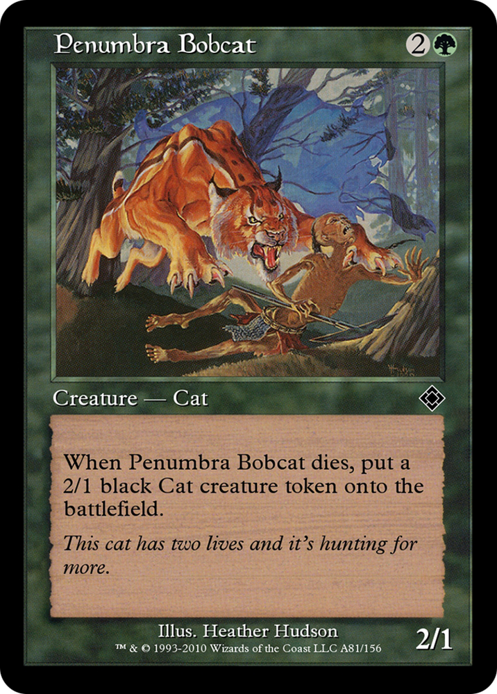 Penumbra Bobcat (TD0-A81) - Magic Online Theme Decks