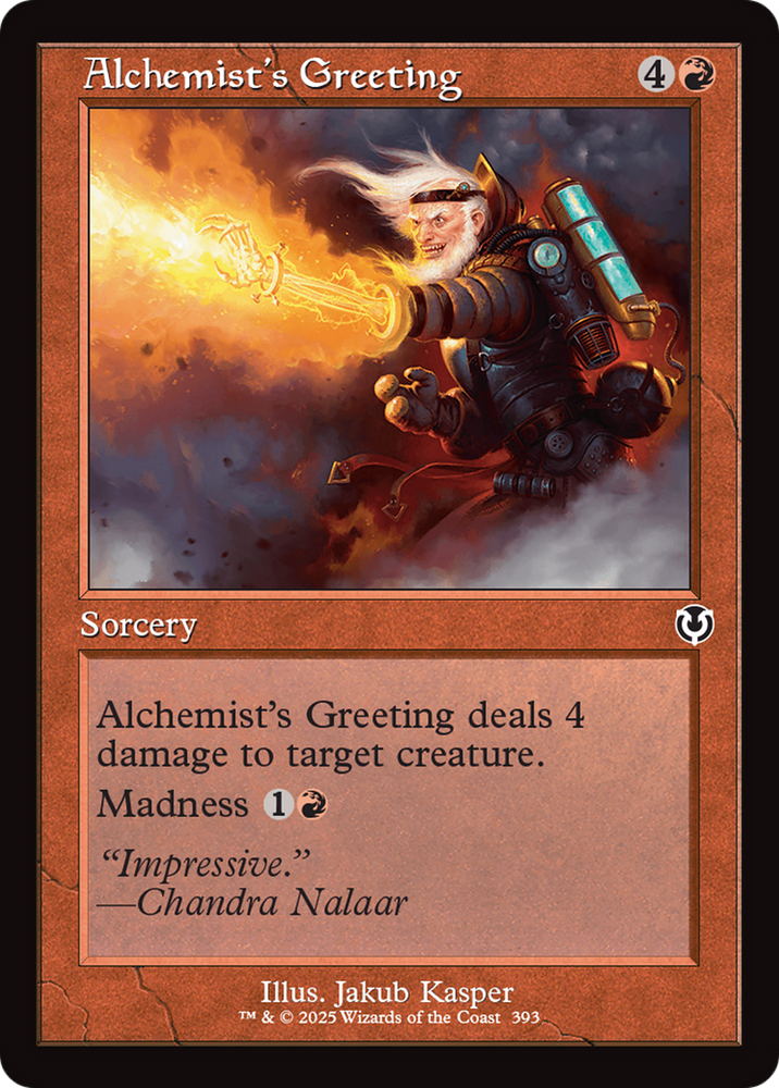 Alchemist's Greeting (INR-393) - Innistrad Remastered Foil