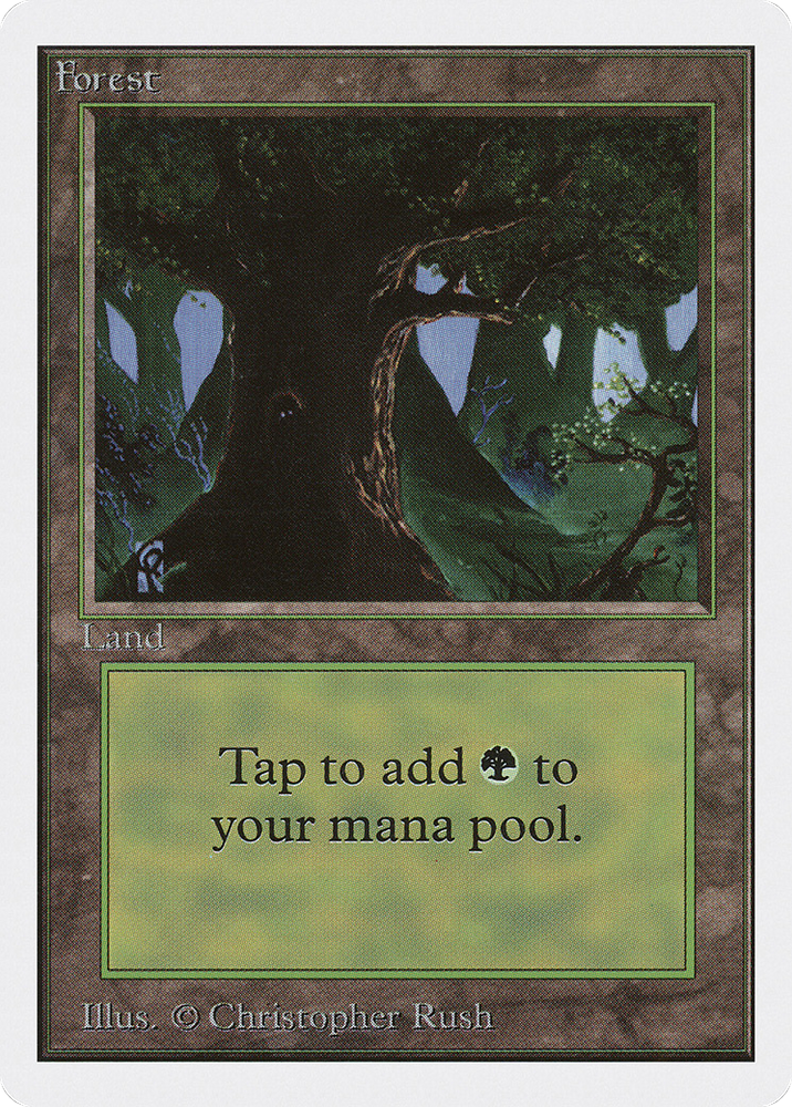 Forest (C) (2ED-302) - Unlimited Edition