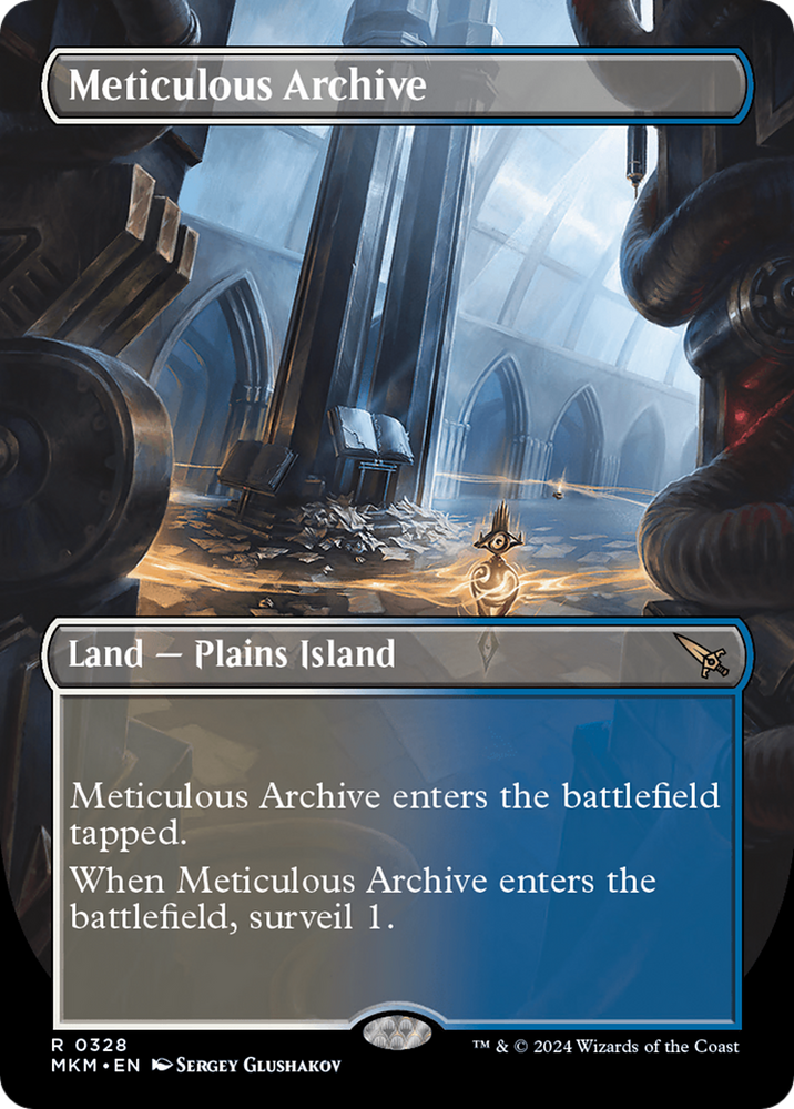 Meticulous Archive (Borderless) (MKM-328) - Murders at Karlov Manor (Borderless)