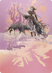 Arlinn, the Pack's Hope // Arlinn, the Pack's Hope (AMID-003) - Midnight Hunt Art Series (Borderless)