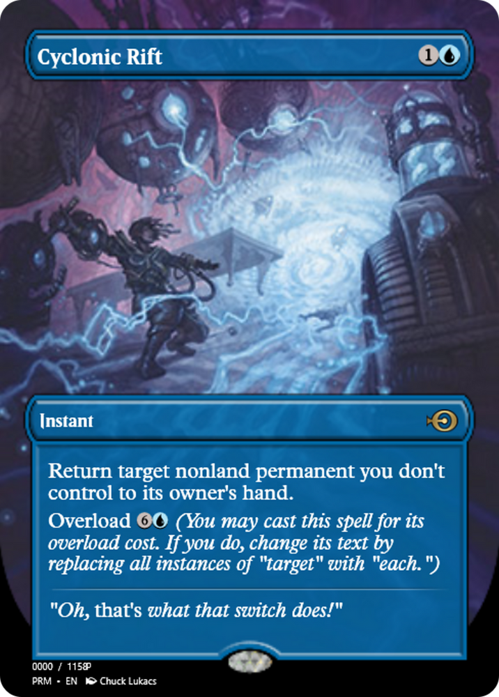 Cyclonic Rift (PRM-82816) - Magic Online Promos Foil