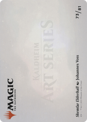Skemfar Elderhall // Skemfar Elderhall (AKHM-073) - Kaldheim Art Series (Borderless)