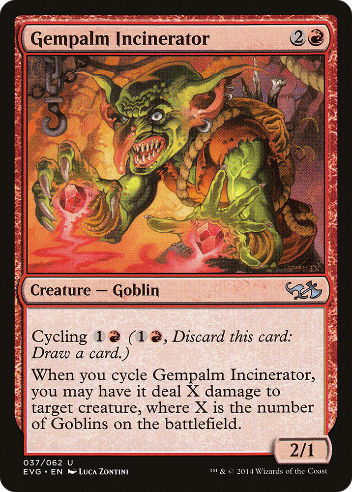 Gempalm Incinerator (DD3-) - Duel Decks Anthology: Elves vs. Goblins