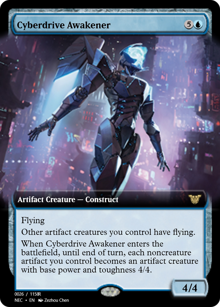 Cyberdrive Awakener (PRM-97915) - Magic Online Promos Foil