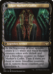 Edgar, Charmed Groom (Showcase) (VOW-311) - Innistrad: Crimson Vow: (Showcase, Double Faced Transform)
