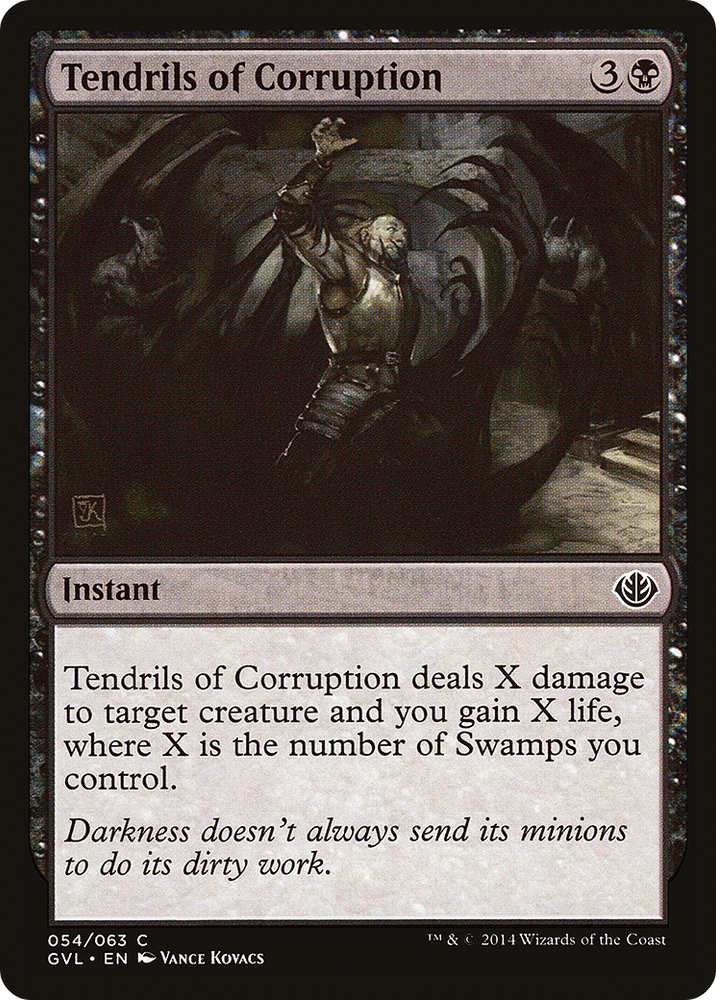 Tendrils of Corruption (DD3-) - Duel Decks Anthology: Garruk vs. Liliana