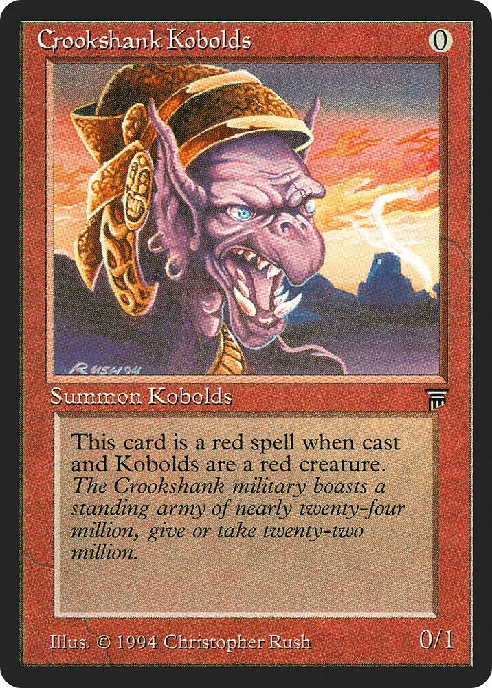 Crookshank Kobolds (LEG-141) - Legends